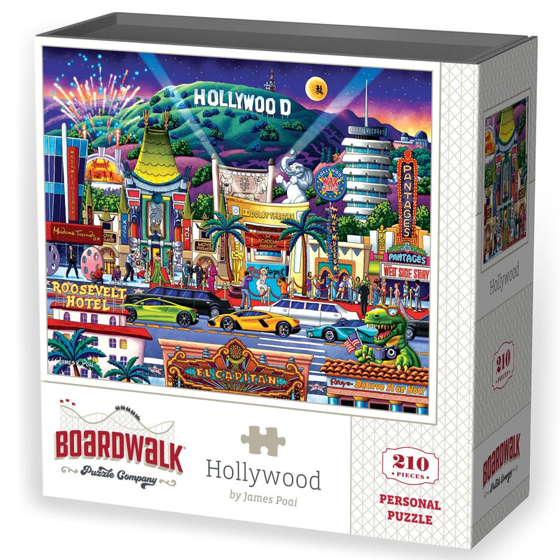 Hollywood by Boardwalk - 210 Piece Personal Puzzle