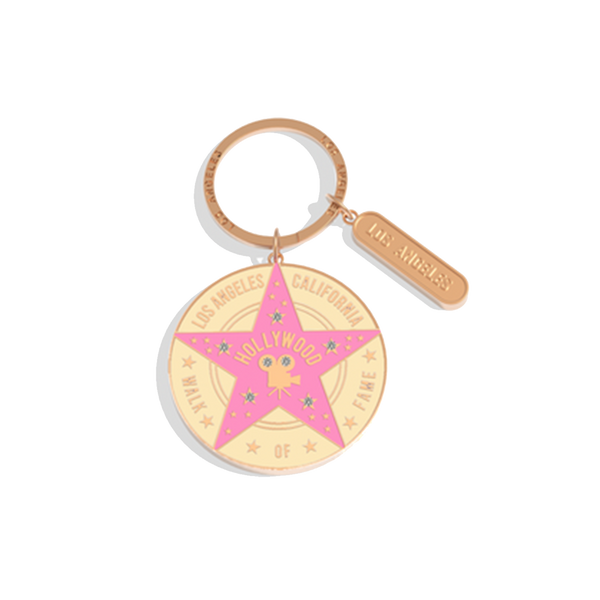 Kitchen Chic LA Keychain Hollywood Star