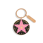 Kitchen Chic LA Keychain Hollywood Star Black