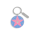 Kitchen Chic LA Keychain Hollywood Star Blue