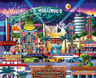 Hollywood by Boardwalk - 210 Piece Personal Puzzle Image