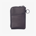 Thread Zipper Wallet - Black (Back)