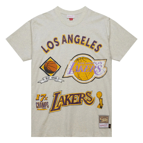 Mitchell & Ness NBA Legacy Defined SS Tee HWC Los Angeles Lakers Front