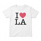 I Love LA White Kid's Shirt