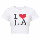 I Love LA White T-shirt
