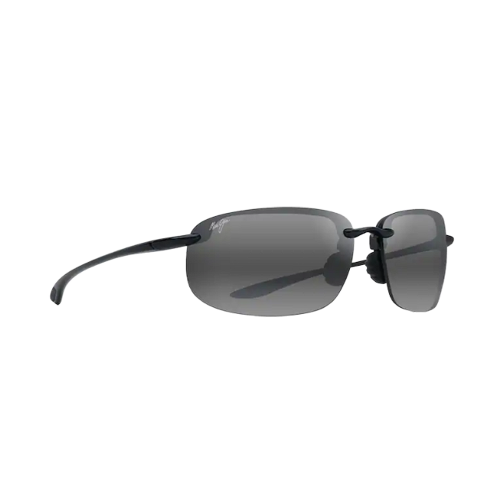 Maui Jim Ho'okipa Xlarge Black Gloss + Neutral Grey – Sand 'n Surf