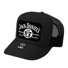Jack Curved Bill Patch Hat - Black