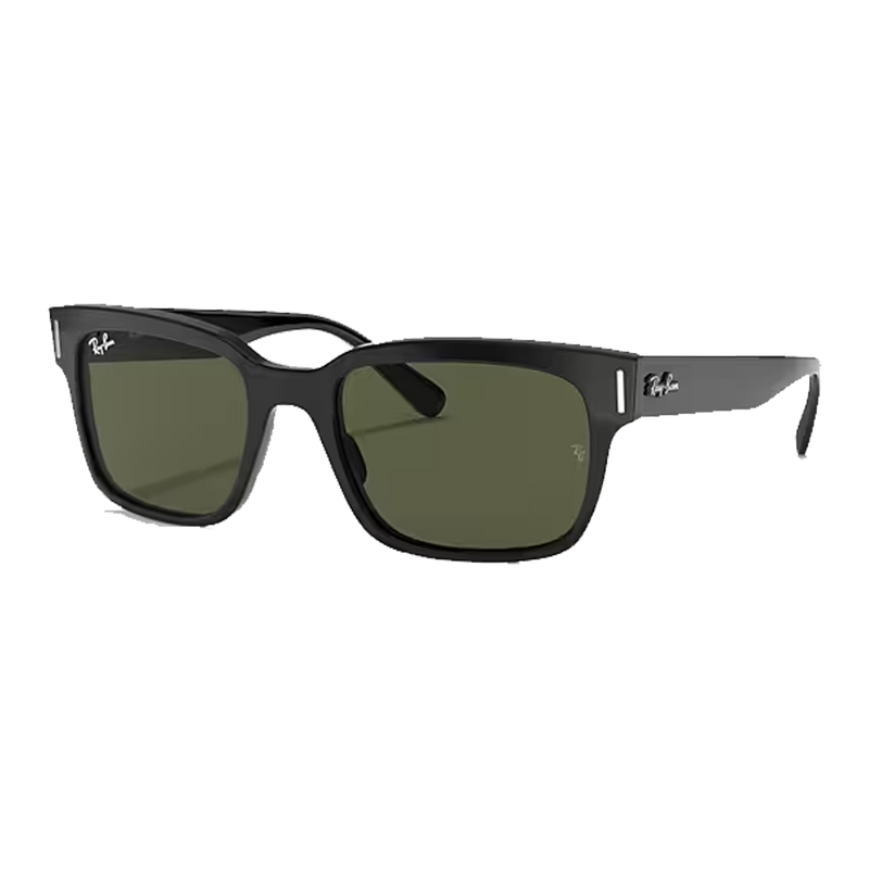 Jeffrey Polished Black, G-15 Green Lenses Side