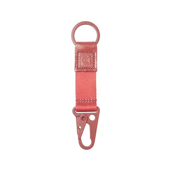 Thread Keychain Clip - Red