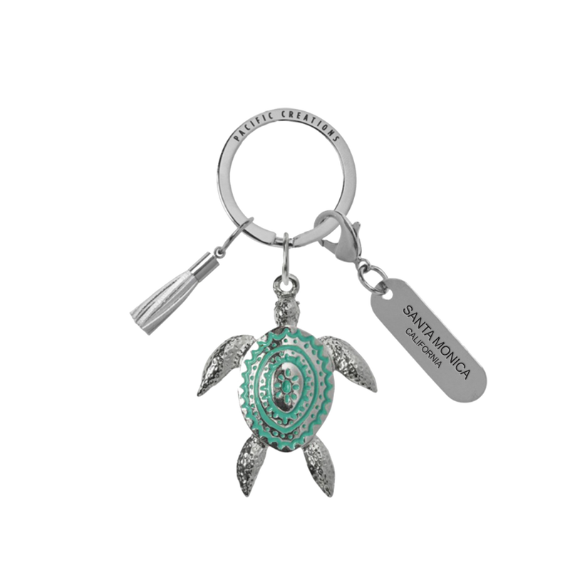 Santa Monica Ocean Turtle Keychain