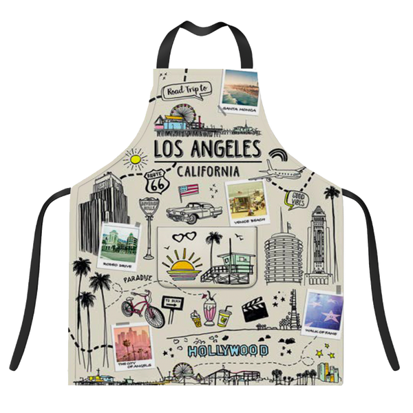 Kitchen Chic LA Apron Pola