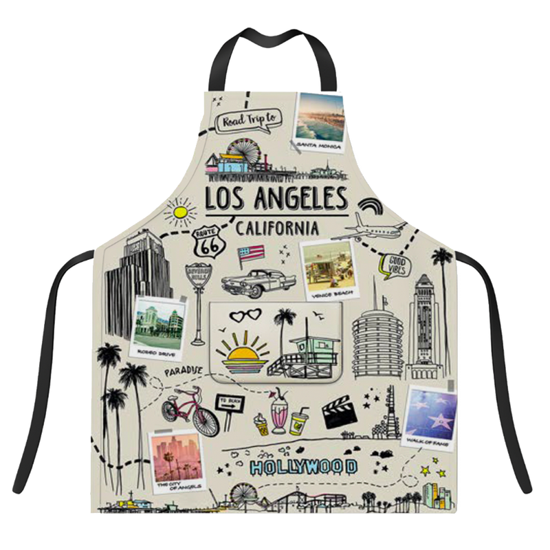 Kitchen Chic LA Apron Pola