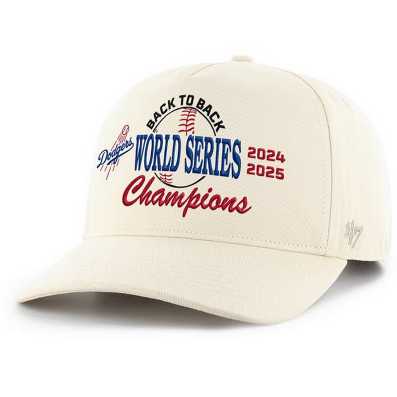 47 Brand - LA Dodgers World Series Natural MLB Multi Champs '47 Hitch (Front)