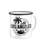 Kitchen Chic LA Retro Mug Small Stamp White