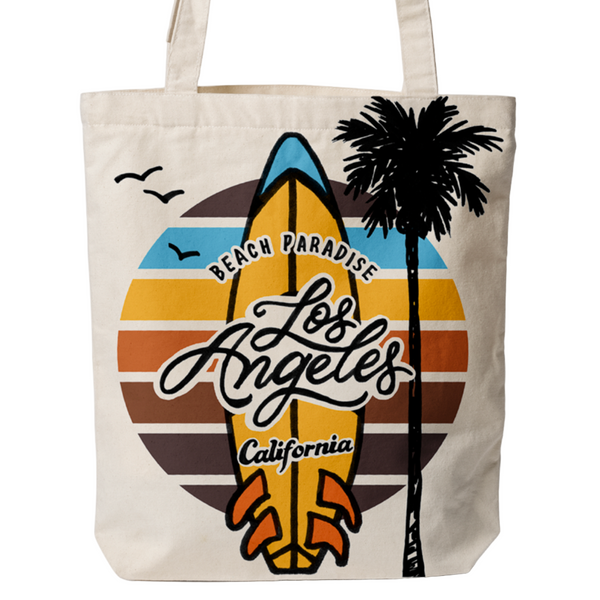 Kitchen Chic LA Tote Bag Surf