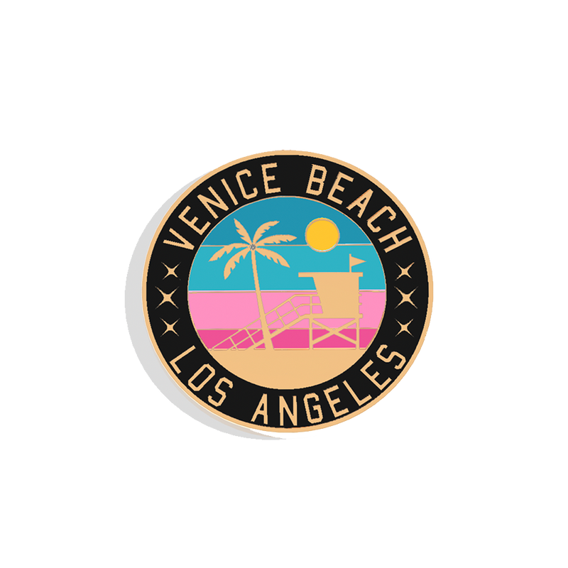 Kitchen Chic LA Magnet Venice Beach Black