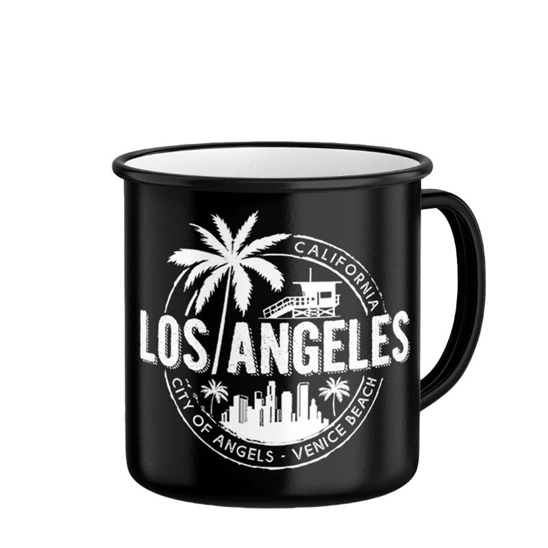 Kitchen Chic LA Retro Mug Small Stamp (Black)