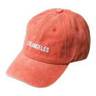 Los Angeles New York Baseball Cap - LA Washed Terracotta