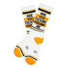 Gumball Poodle Are You F*cking Kidding Me Gym Socks