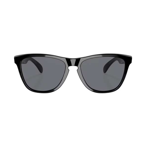Oakley Frogskins™ Grey Lenses,  Polished Black Frame