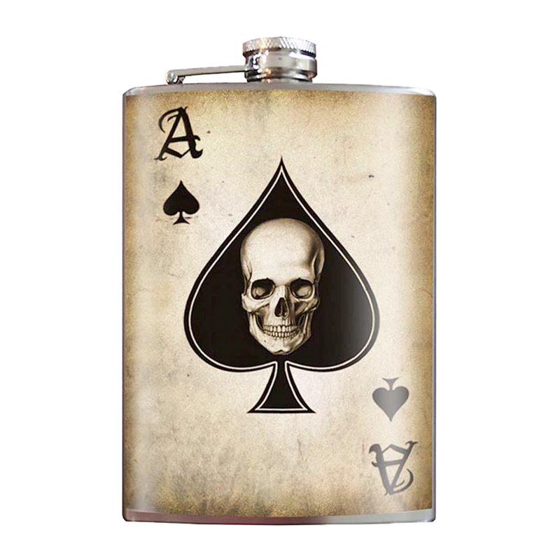 Lucky Jack Flask - Ace of Spades 