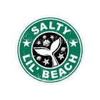 Sticker Cabana BS Salty Lil Beach Mermaid Tail