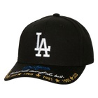 Black Los Angeles Dodgers Against The Best Pro Snapback Hat - Front