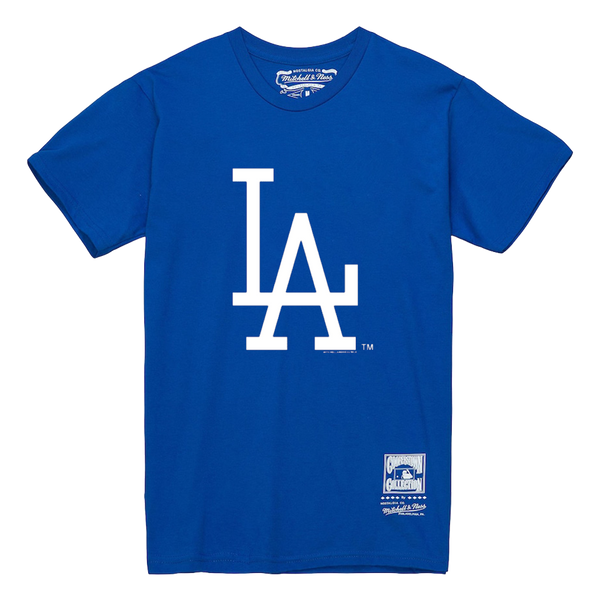 MLB Basic Logo Tee Los Angeles Dodgers Front