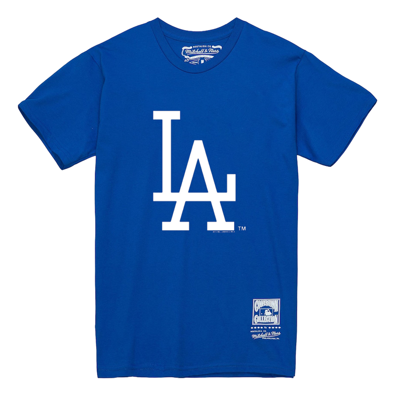 MLB Basic Logo Tee Los Angeles Dodgers Front