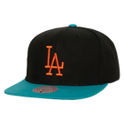 Mitchell & Ness MLB Citrus Cooler Snapback Hat Dodgers Front