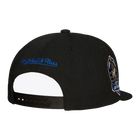 Men's Black Los Angeles Dodgers Cooperstown Collection Team Classic Snapback Hat - Back