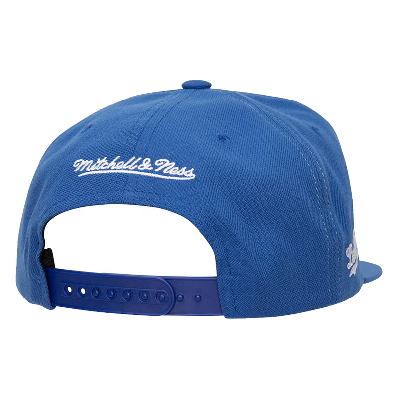 MLB Full Frontal Snapback Hat Dodgers Back