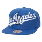 MLB Full Frontal Snapback Hat Dodgers Front