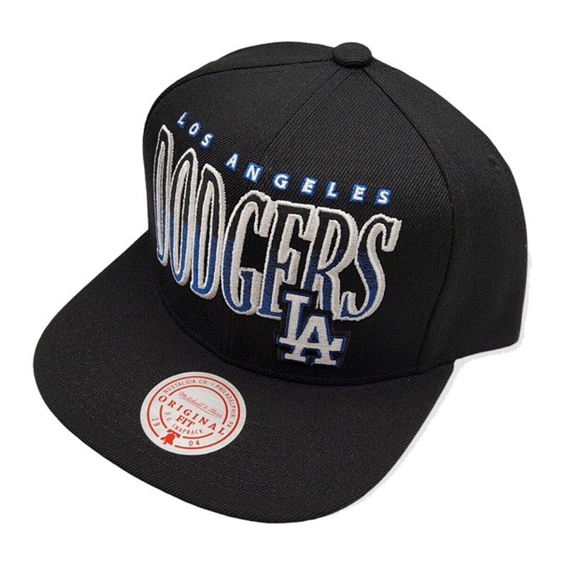 Mitchell & Ness MLB Line Work Snapback - LA Dodgers – Sand 'n Surf Mitchell & Ness MLB Line Work Snapback - LA Dodgers – Sand 'n Surf