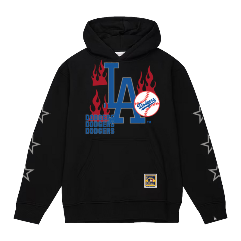 Mitchell & Ness MLB Oversized Hoodie LA Dodgers