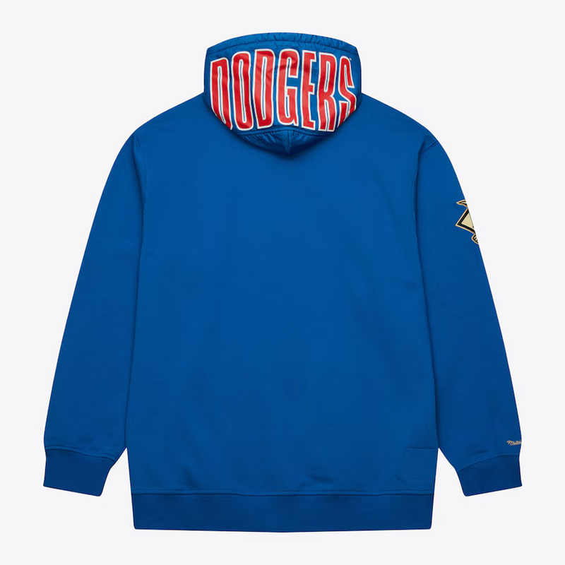 Men's Royal Los Angeles Dodgers Team OG 2.0 Fleece Pullover Hoodie - Back