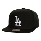 MLB Top Spot Snapback Los Angeles Dodgers Black - Front