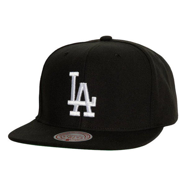 MLB Top Spot Snapback Los Angeles Dodgers Black - Front