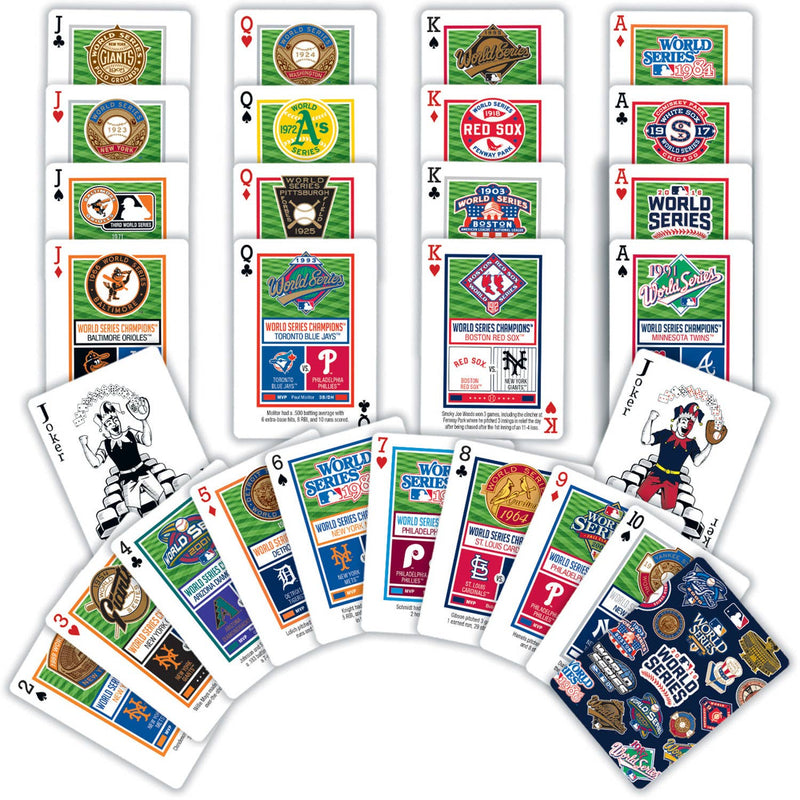 MLB World Series Playing Cards (Card Designs)