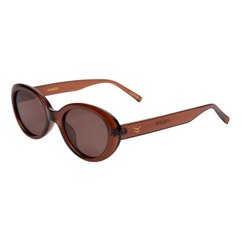 I-SEA Monroe Taupe/Taupe Polarized Lens Side View