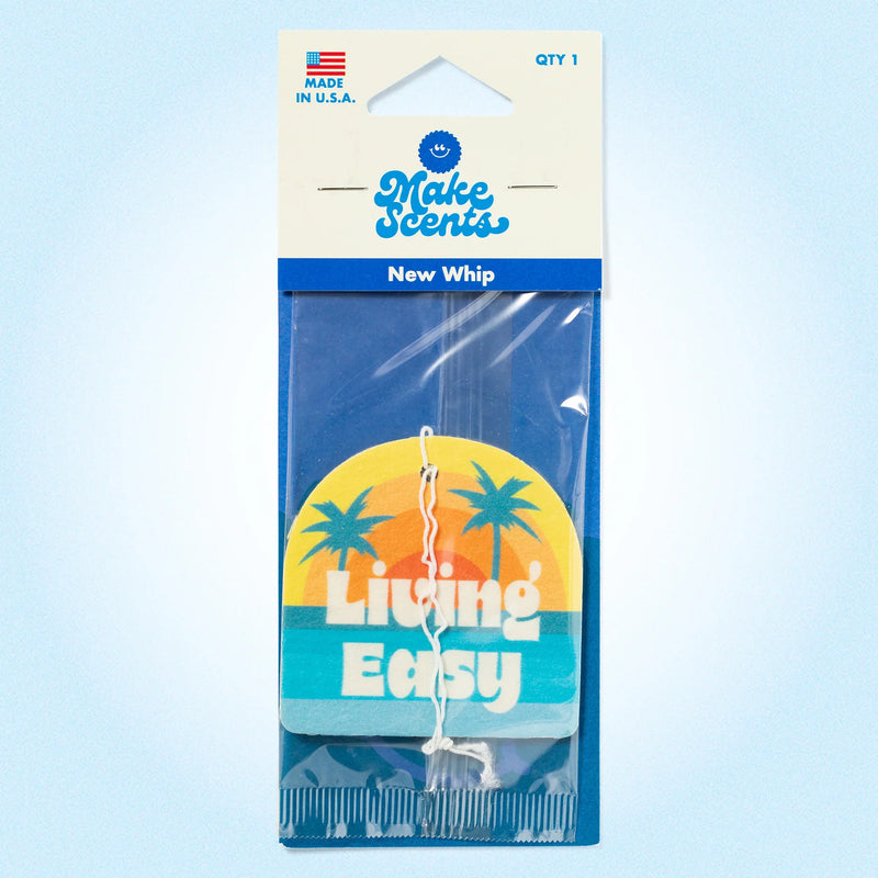 Make Scents Living Easy Air Freshener Packaging