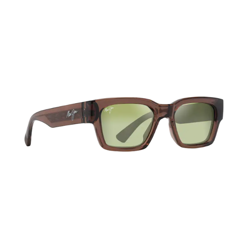 Maui Jim Kenui Shiny Trans Light Brown + Maui HT™