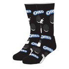 Crazy Socks Men's Crew Folded Oreos & Milk