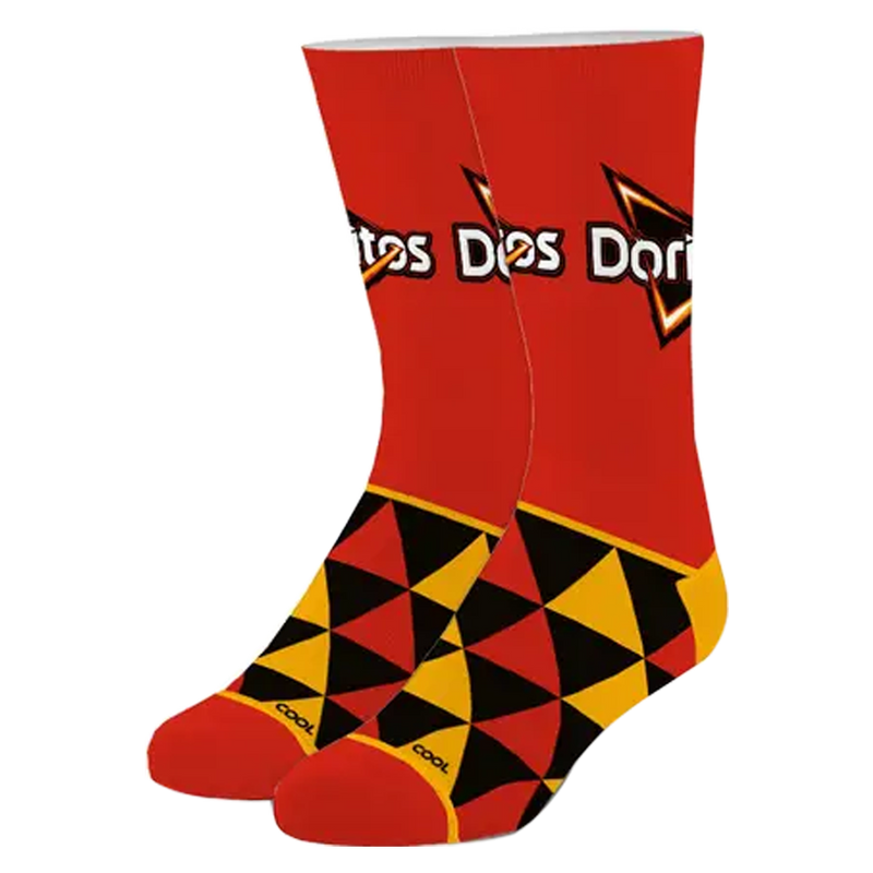 Cool Socks Men's Crew Folded - Doritos Nacho Cheese