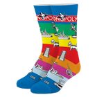 Cool Socks Men's Crew Folded - Monopoly Pieces