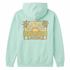 Santa Monica Dhilleirn Palms / Sun V2 Fleece - Mint (Back)