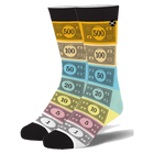 Odd Sox Monopoly Money - Mens Crew Straight