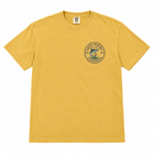Santa Monica Retro Marlin Oval SS Tee - Mustard Front