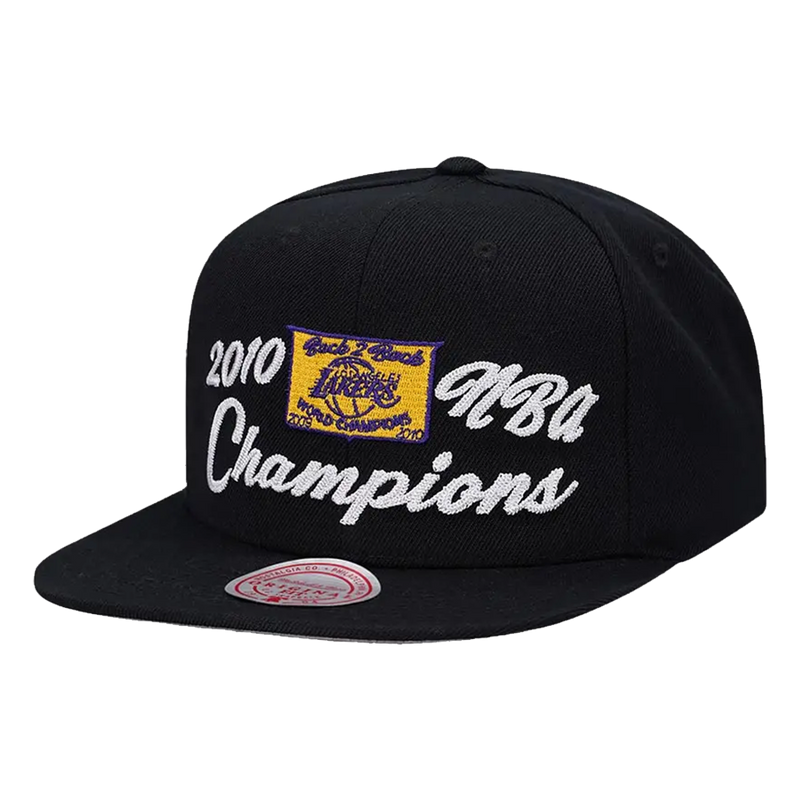 Mitchell & Ness NBA 2010 NBA Champs Snapback HWC Lakers Front