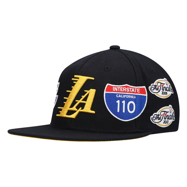 NBA Champs Patch Snapback Los Angeles Lakers Front